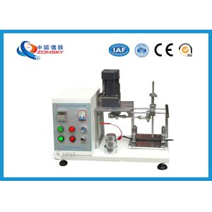Stainless Steel Abrasion Testing Equipment , Abrasion Resistance Testing Machine