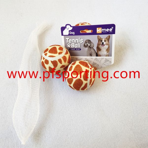 Eco-Friendly Rubber Pet Training Toy Tennis Balls for Dogs Pet Safe Dog Toys for Exercise Training