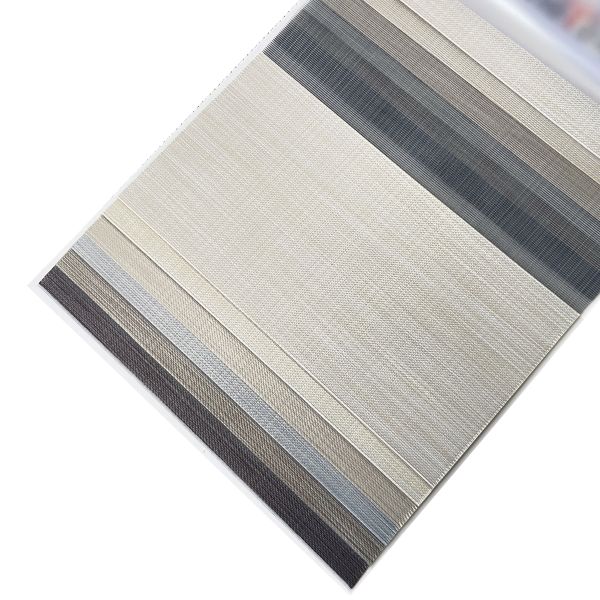 High Quality 3M Width 100% Blackout Polyester Day And Night Roll Up Blinds Fabrics For Wholesale