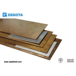Multipurpose Copper Clad Aluminum Sheet , Copper Clad Aluminum Coil