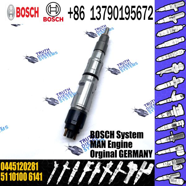 Buy 0445120281 0445120202 Hot sale factory direct diesels engine fuel injector 0445120281 with nozzle DLLA145P2158 at wholesale prices