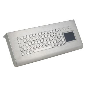 68 Keys Kiosk Keyboard With Sealed Touchpad