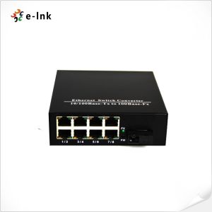 8-Port 10/100Base-TX + 1-Port 100Base-FX Fiber Ethernet Switch