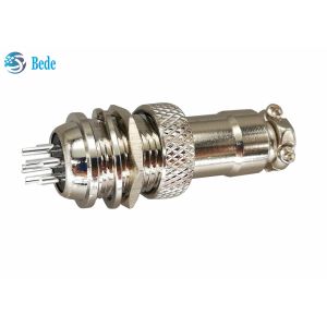 Zinc Alloy GX16 Aviation Plug 2 Pin 3 4 5 Pins Rear Mounting Style