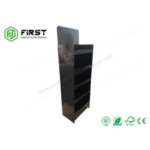 Customized Logo Retail Point Of Sales Cardboard Floor Display Stand POP Paper
