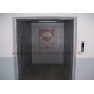Goods Freight Elevator Large Space Load 1000 - 5000kg 0.5 - 1.0 M/S Side Opening