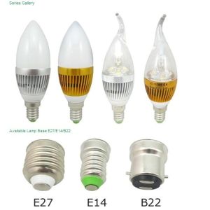 Quality 4W led candle light CRI 80 warm white for sale