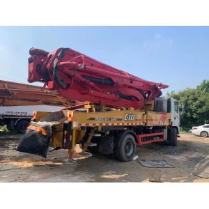 SA Ny 39m Truck Mounted Pump Concrete Boom Pump for 23000kgs Heavy Equipment