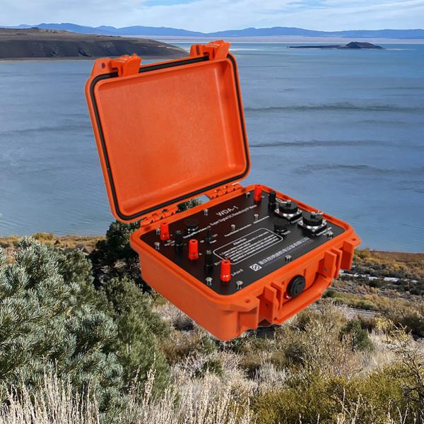 250W Super Digital DC Resistivity Meter with 1280m Cable and 32MB RAM for