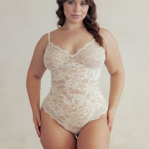 Shaping Lace Shapewear Bodysuit