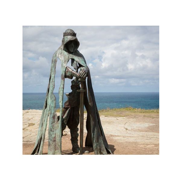 Buy Life Size Patina Warrior Abstract Bronze Sculpture at wholesale prices