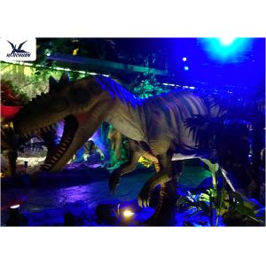 Dream Indoor Amusement Park Dinosaur Garden Model By Colorful Led Lights