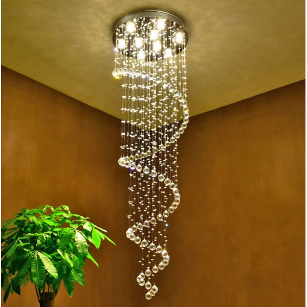 Buy K9 Crystal Modern Custom Lighting Contemporary Luxury Crystal Chandelier at wholesale prices