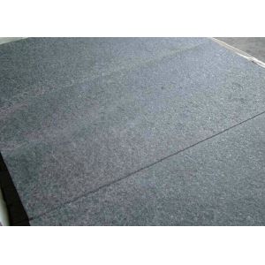 Quality Absolute Black Granite Stone Tiles 2cm Thickness Customized Dimension for sale