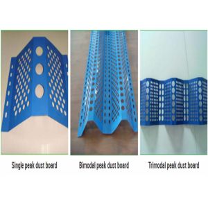 Colorful Guardrail Windbreak Panels , Windproof Dust Control Net Anti - UV