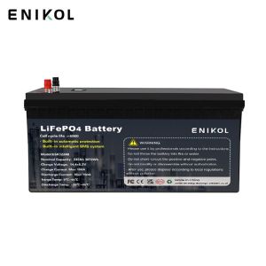 Golf Cart 24V Lithium Battery Lifepo4 200ah 3kw RV 240ah 12V Lithium Battery