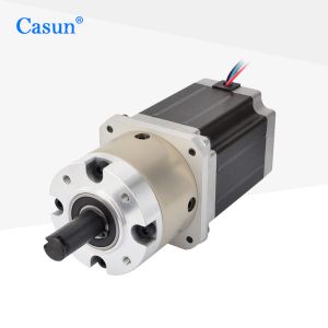 Quality 57X57mm NEMA 23 Geared Stepper Motor With Planetary Gearbox for sale