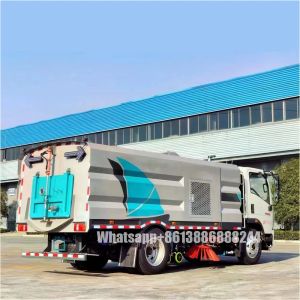 Howo 10000 Liters Road Washer Road Sweeping Truck Cleaning Truck