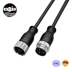China Metal Bulkhead Male Female IP68 8.5mm  M20 Connector on sale