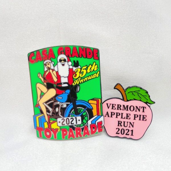 Factory Customize Logo Design Metal Crafts Enamel Clothes Pin