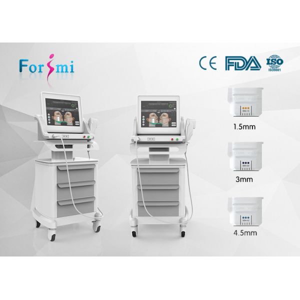 Buy 8-25mm length of line  anti-aging hifu face lift and wrinkle removal machine with obvious effect at wholesale prices