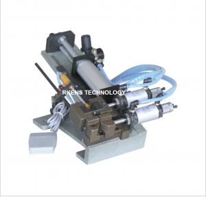 Quality Pneumatic Wire Stripping Machine Semi - Automatic Wire Processing Machine for sale