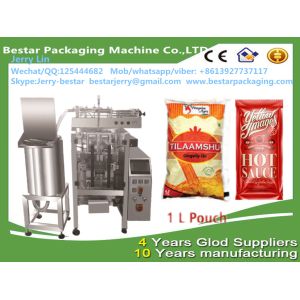 Portable Sachet Pure Chili or Peanut Sauce Packaging Machine Equipment bestar