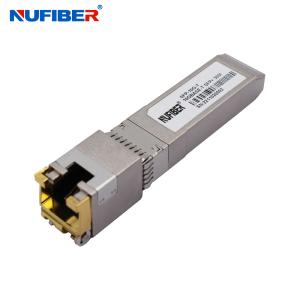 China Huawei Compatible 10G BASE-T Copper 30m RJ45 SFP Module Transceiver on sale China Huawei Compatible 10G BASE-T Copper 30m RJ45 SFP Module Transceiver on sale