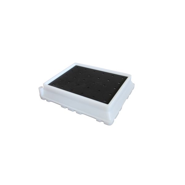 Buy Laboratory Platform PE Spill Containment Pallet 100KGS 11L White Yellow Color at wholesale prices