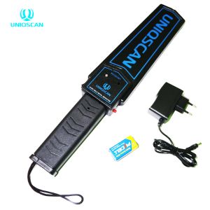 Sensitivity Adjustable Hand Held Metal Detector Public Area Security Checking 7V