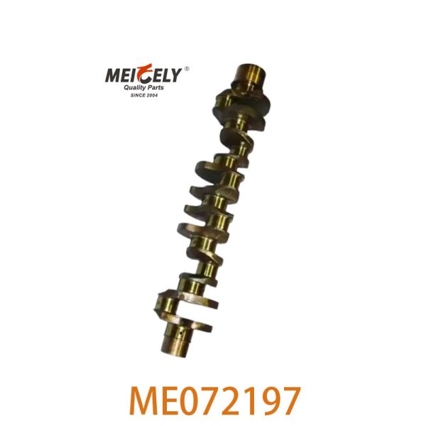 Excavator Parts ME072197 Crankshaft For 6D16 Engine For Mitsubishi