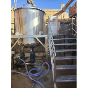 China 3000L Stainless Steel Liquid Detergent Homogenizing Mixer Machine on sale