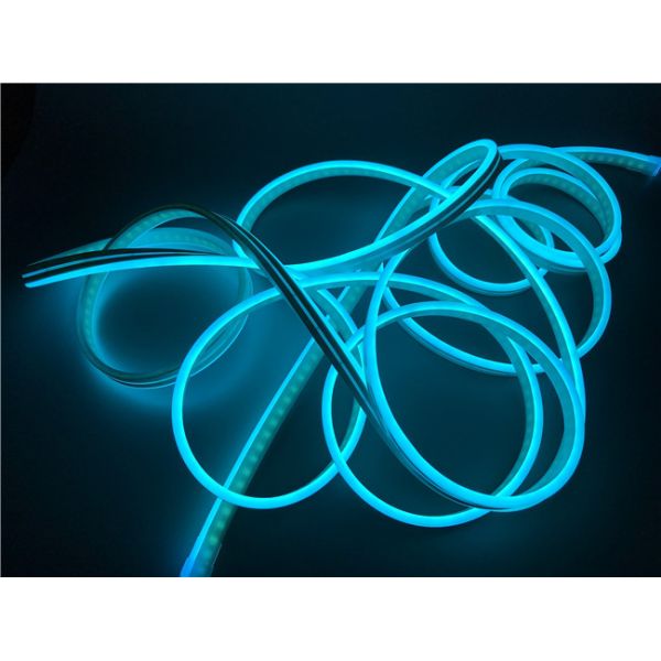 8 X 16mm 12V 24V Flexible LED Strip Light / CE RoHS LED Neon Flex Rope Light