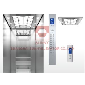 0.4m/S Speed Residential Home Elevators Villa Elevator With Machine Room