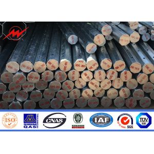 30FT 35FT 500kg load Philippines Transmission Pole Electric Pole NEA NGCP
