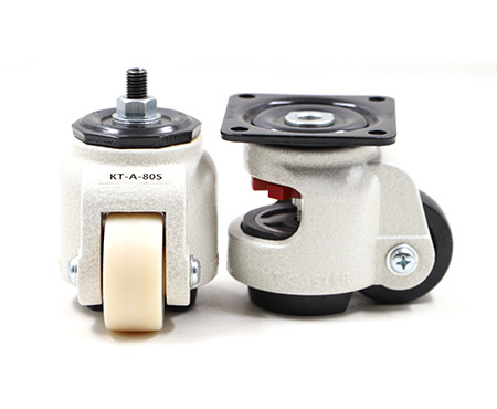 Buy Heavy Duty MC Nylon Retractable Leveling Casters 100KG Load Capacity at wholesale prices