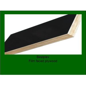 Quality brown/black hardwood formwork plywood with WBP glue for sale