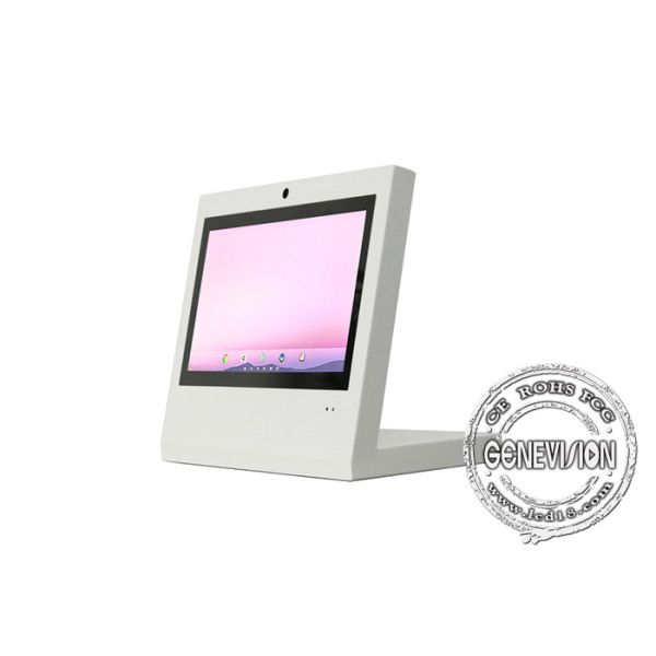 Buy Desktop 13.3 Inch Android 8.1 LCD Digital Signage With Visitor Flow Statistic at wholesale prices