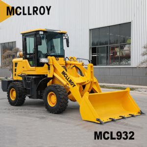 58kw 79hp Power Compact shovel Wheel Loader, MCL932 ZL932 Shovel Bucket Wheel