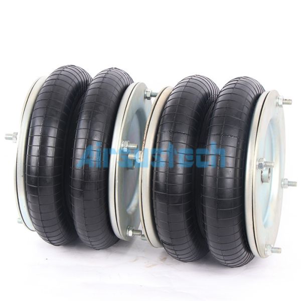 Buy W01-R58-4061 Industrial Air Suspension Double Convoluted Bellows Type With Flange at wholesale prices