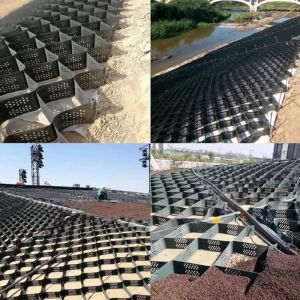 Honeycomb Stabilizer System HDPE Smooth 200mm Plastic Geocell Road Construction