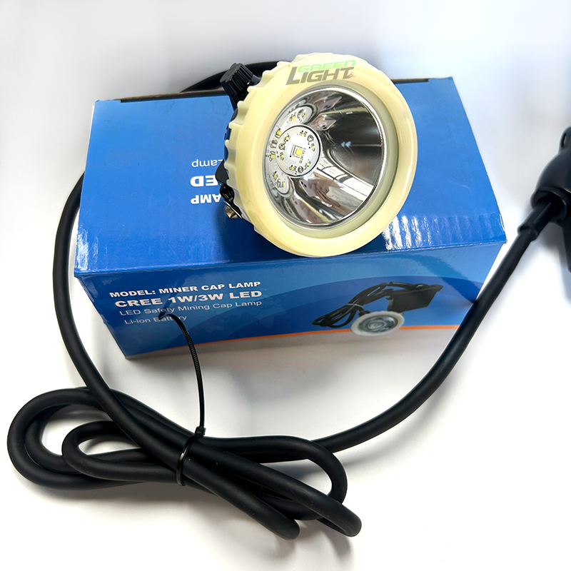 10000lux LED Mining Light with 7.8Ah Li-ion Battery and 16 Hours Lighting Time