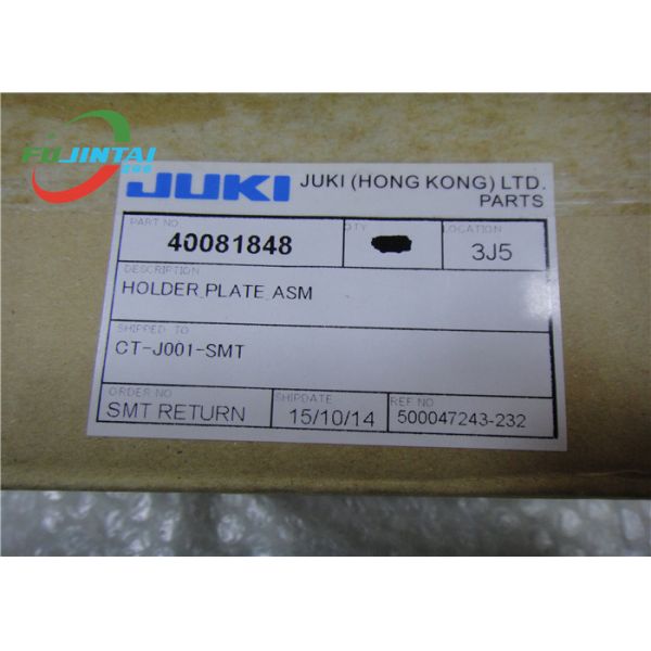 SMT MACHINE GENUINE JUKI FEEDER SPARE PARTS JUKI CTFR FEEDER HOLDER PLATE ASM