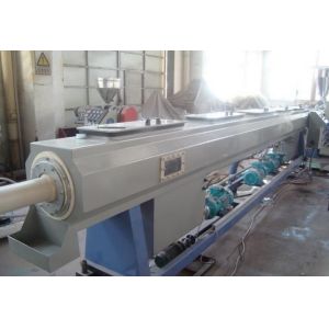 Plastic Extrusion Line Plastic Extrusion Machine , PVC Cable Protection Pipe