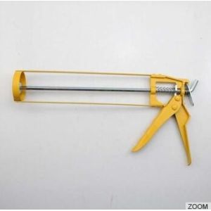 China KM  10 Inch Construction Concrete Decoration Skeleton Silicone Rotary Catridge Sealand Epoxy Caulking Tools Glue Gun on sale