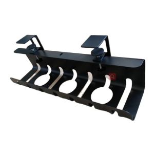 Multifunctional Black Cable Management Organizer Rack for Office Under Desk 43