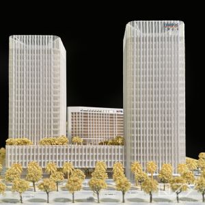 HSA- 1/500 Yibo Technology Headquarters Building Architectural Physical Model