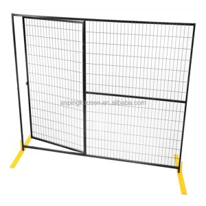 Metal Type Steel Canada Market 6' x10'ft Construction Site Galvanized Temporary