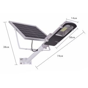 Quality Commercial Solar Led Street Lights With Solar Panel for sale