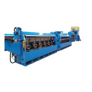Large Copper Wire Drawing Machine Annealing For Electrical Cable Production Line